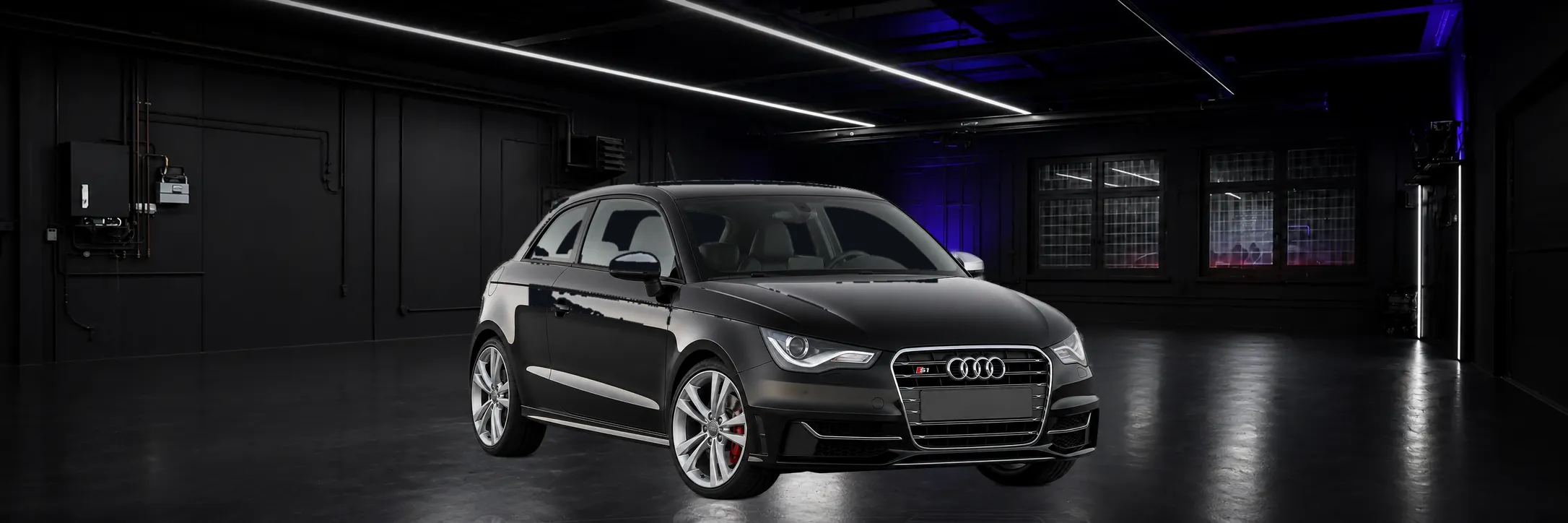 Audi A1 8X - 2010 - 2014 Chiptuning-Banner mit Hochleistungsmodellen in der ChipMonkeys Halle
