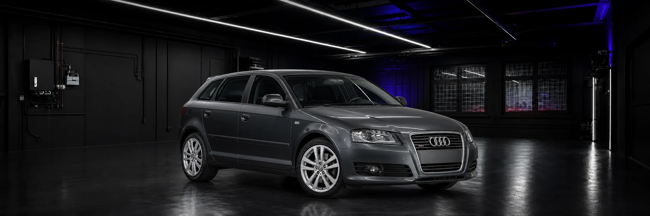 Audi A3 8P - 2008 - 2012 Chiptuning-Banner mit Hochleistungsmodellen in der ChipMonkeys Halle