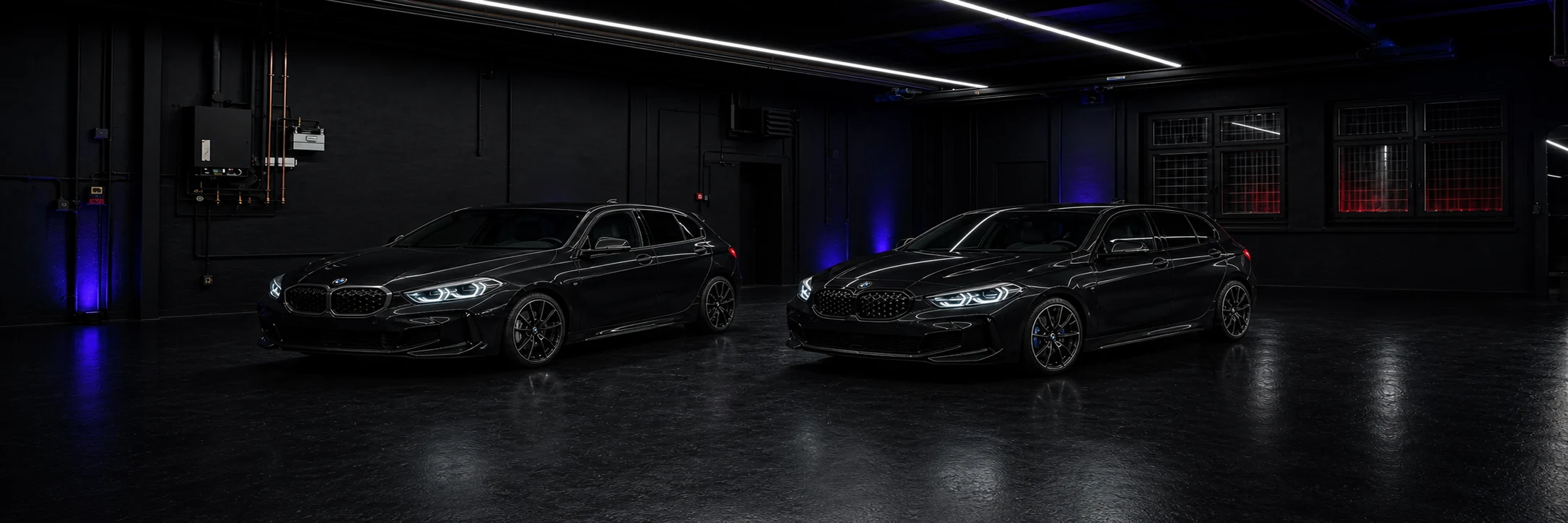 BMW 1er F40 - 2019+ Chiptuning-Banner mit Hochleistungsmodellen in der ChipMonkeys Halle
